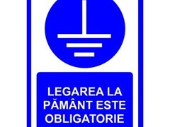 Placuta legarea la pamant este obligatorie